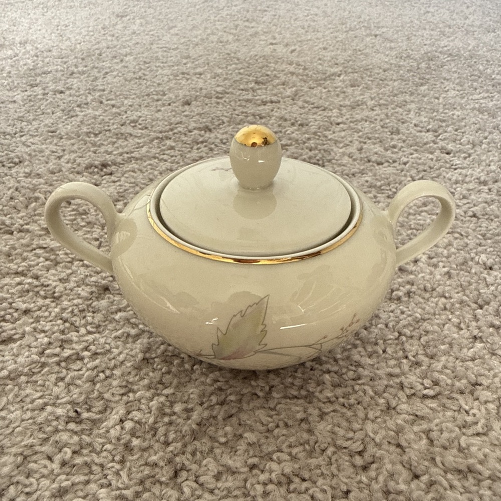 Mitterteich Bavaria Vintage Porcelain Tea Set 2 Cups 2 Saucers Sugar CupMilk Jug - Picture 6 of 8